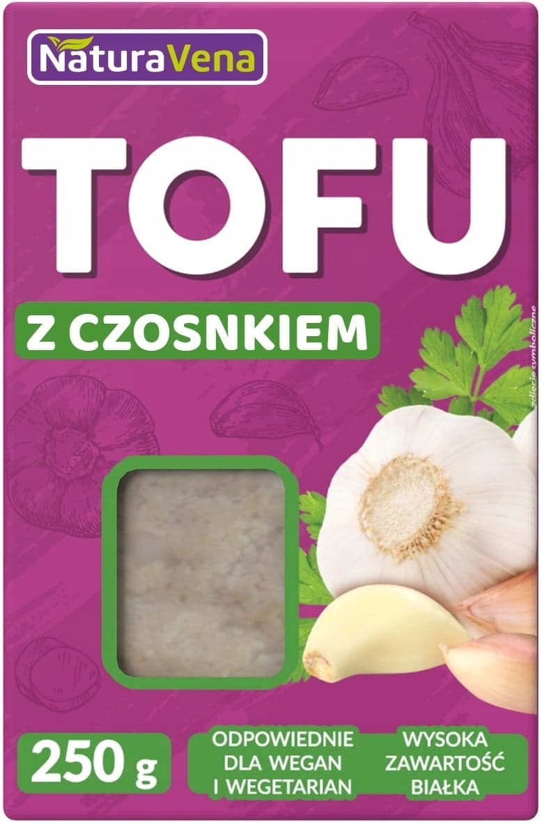 Kostka tofu czosnkowa Nat. 250 g
