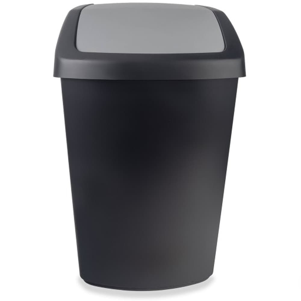 Kosz na odpady 10 litrów Swing czarny
