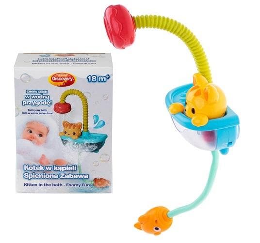 Kotek w kąpieli - zabawka do wody dla dzieci