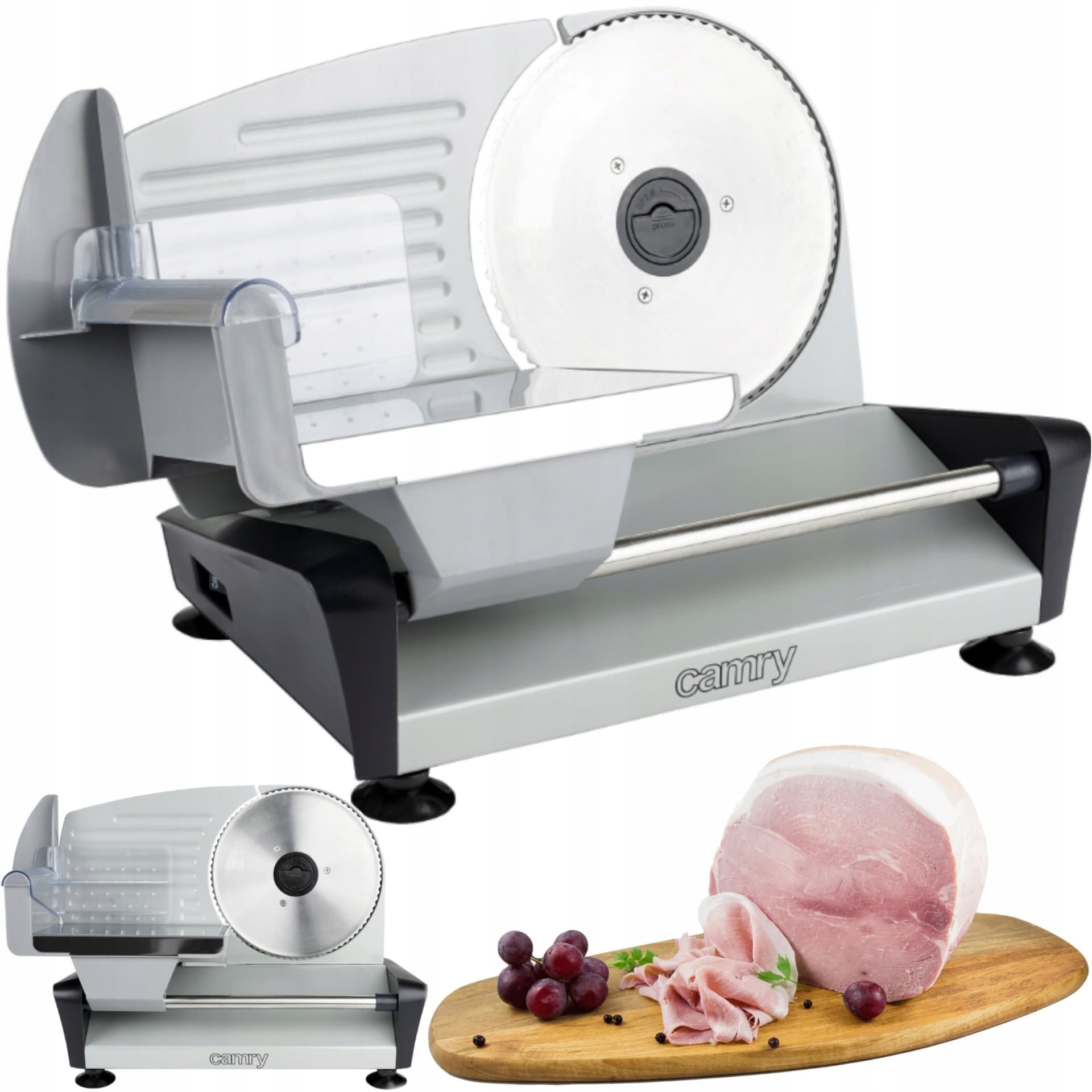 Krajalnica elektryczna 400W Maestro do krojenia wędlin i chleba