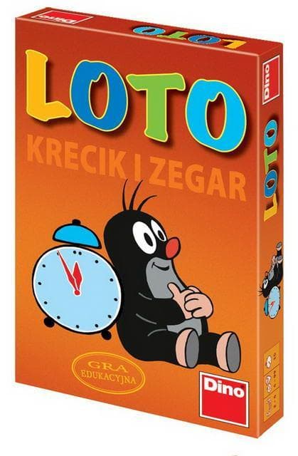 Krecik i zegar gra edukacyjna dla dzieci