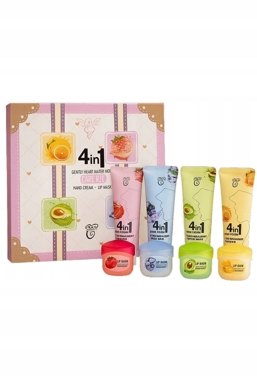 Krem do rąk i zestaw pomadek ochronnych Herbapol