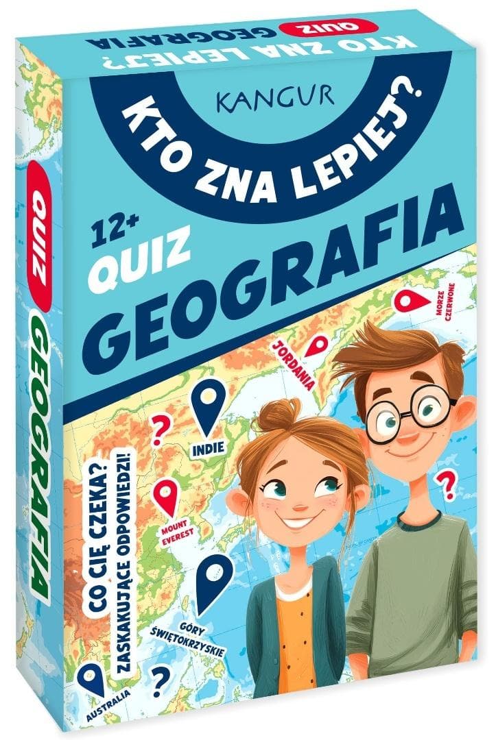 Gra Kto zna lepiej? Quiz Geografia