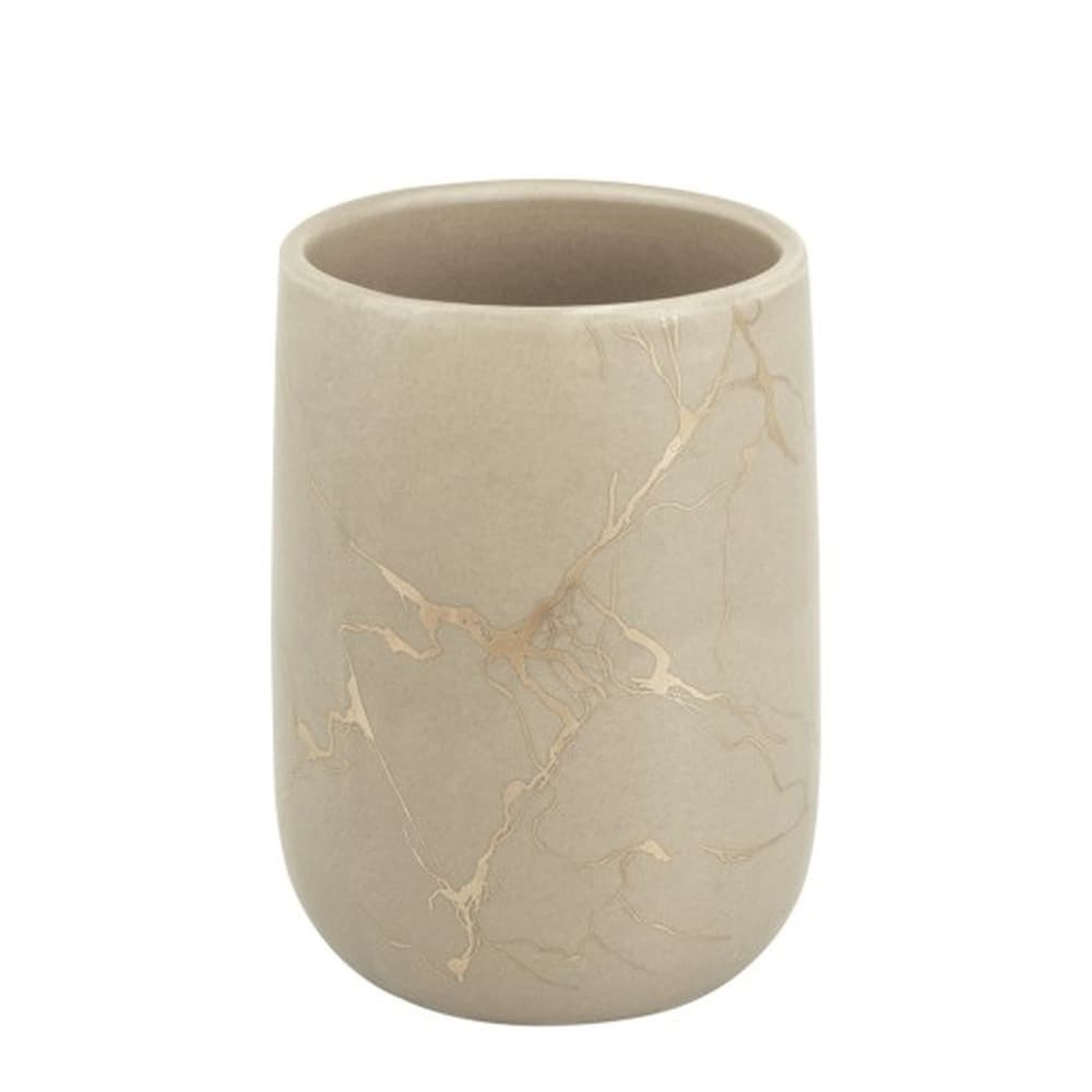 Kubek łazienkowy Diosa Selgros111 - beżowy, z kamionki