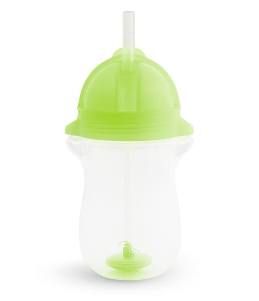 Kubek Munchkin niekapek ze słomką 296ml zielony