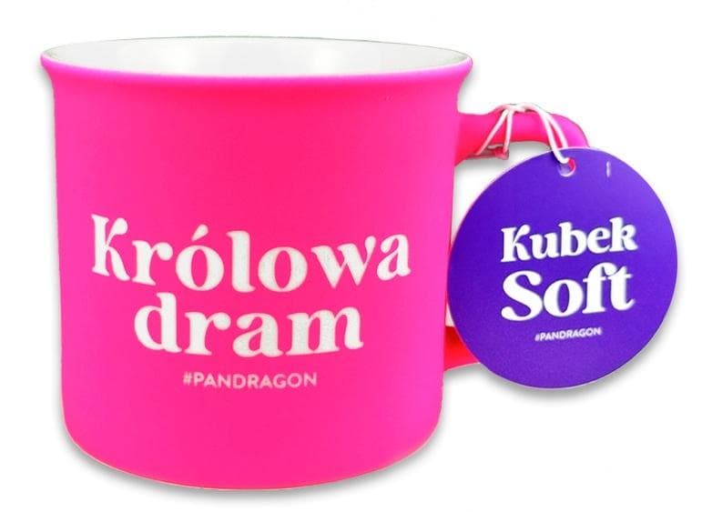 Kubek ceramiczny soft Królowa Dram 350 ml