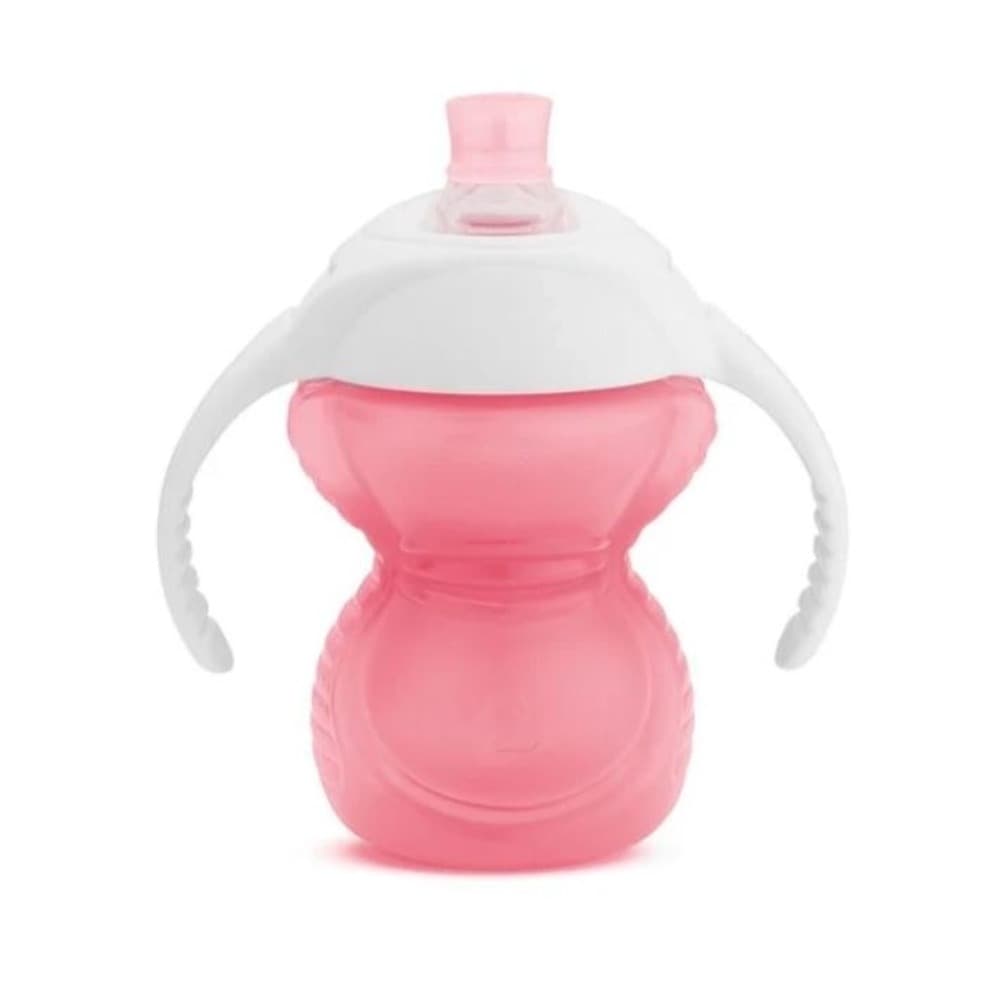 Kubek treningowy z ustnikiem odpornym na gryzienie Munchkin 237ml różowy