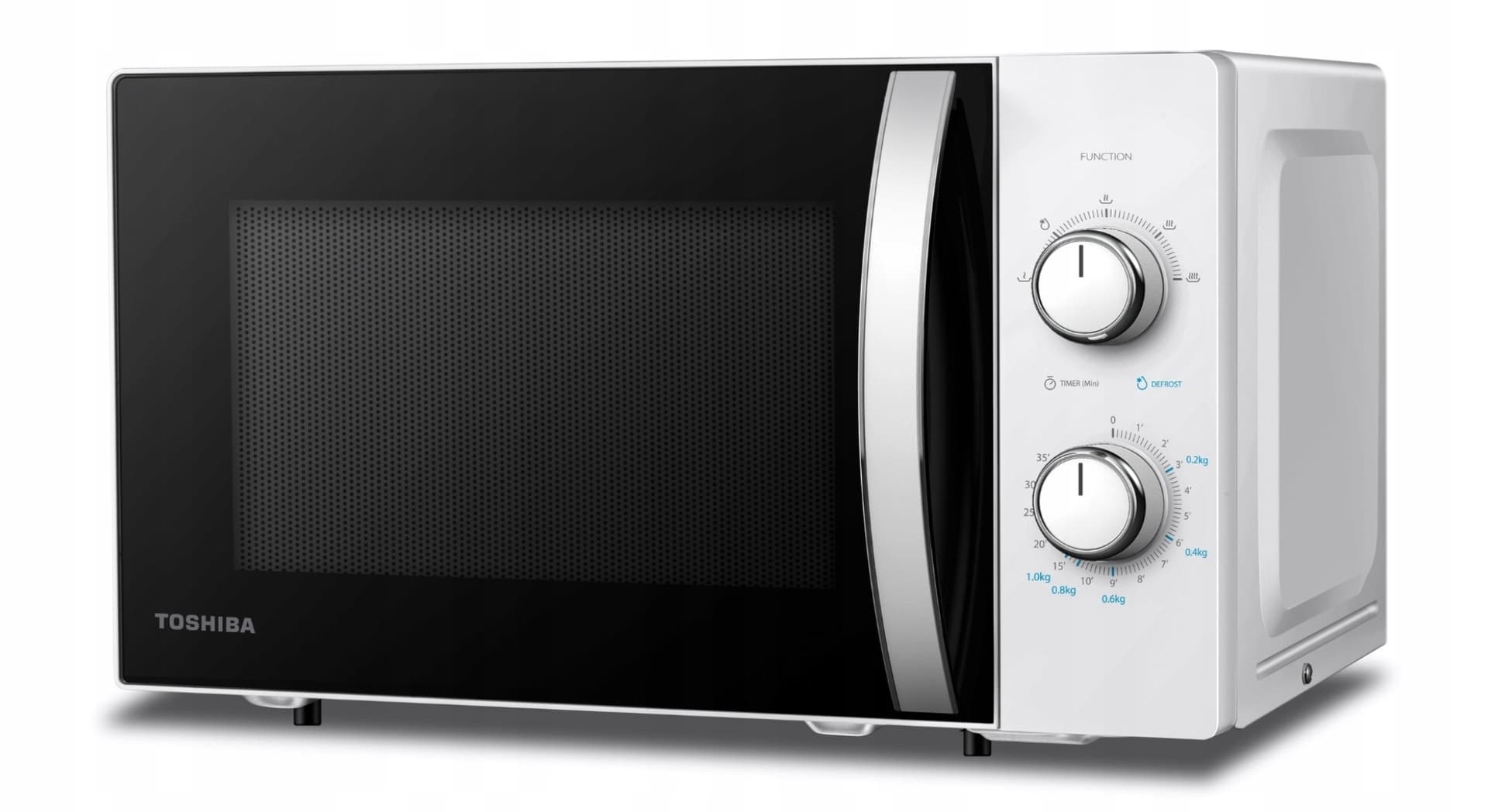 Kuchenka mikrofalowa wolnostojąca biała 20 l