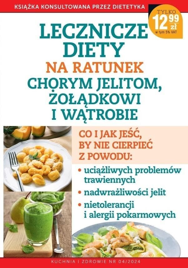 Kuchnia i zdrowie 4/2024 Poradnik o jelitach i SIBO