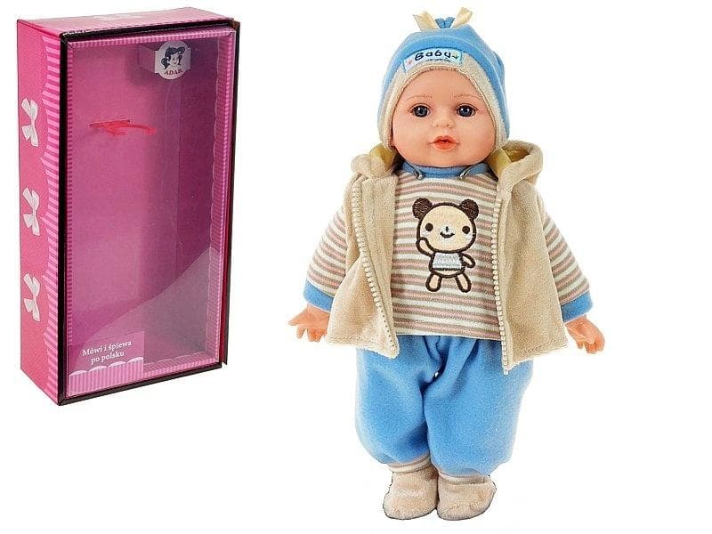 Lalka bobas 35cm z polskim dźwiękiem