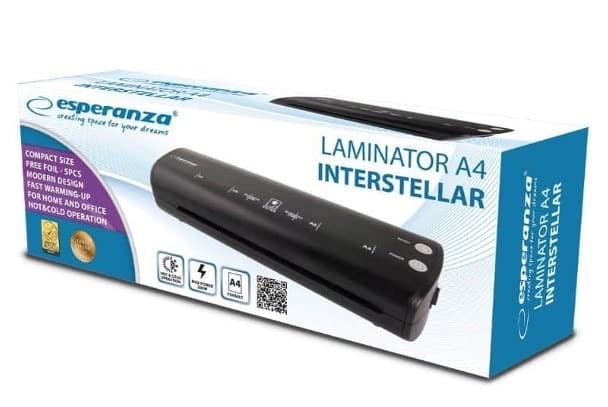 Laminator A4 Esperanza Interstellar do dokumentów i zdjęć