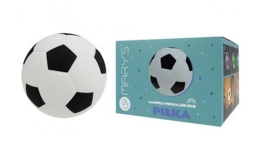 Lampka nocna LED w kształcie piłki Marys