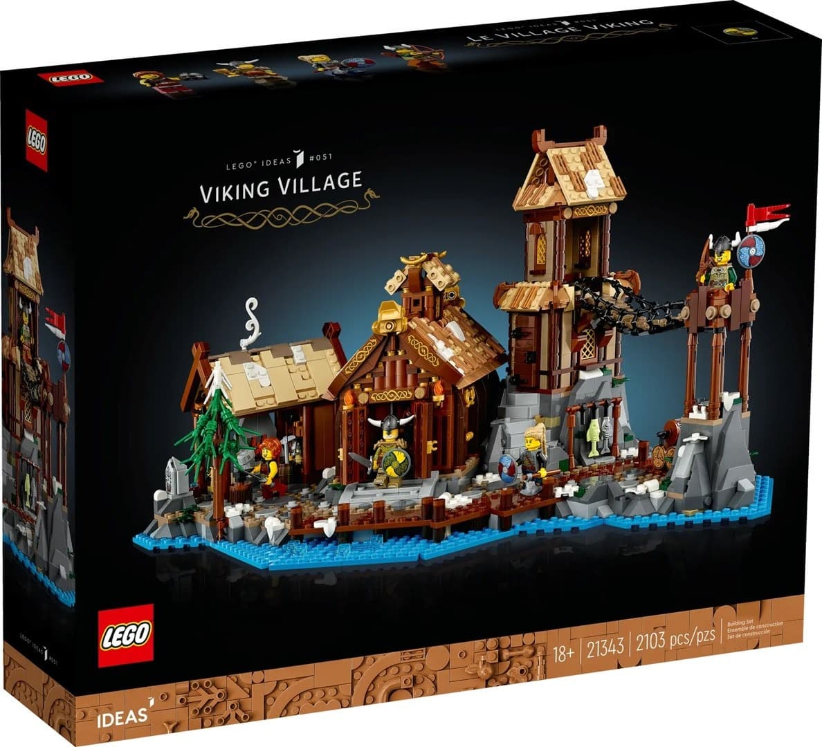 LEGO Ideas Viking Village 21343 zestaw konstrukcyjny