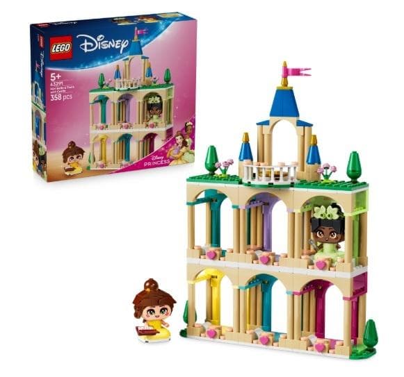 LEGO Disney Princess Minizamek Belli i Tiany 358 elementów