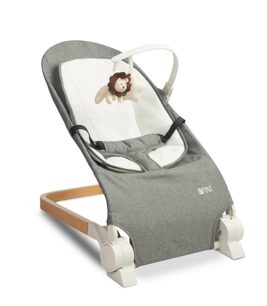 Leżaczek dziecięcy Caretero Pine grey do 12 kg