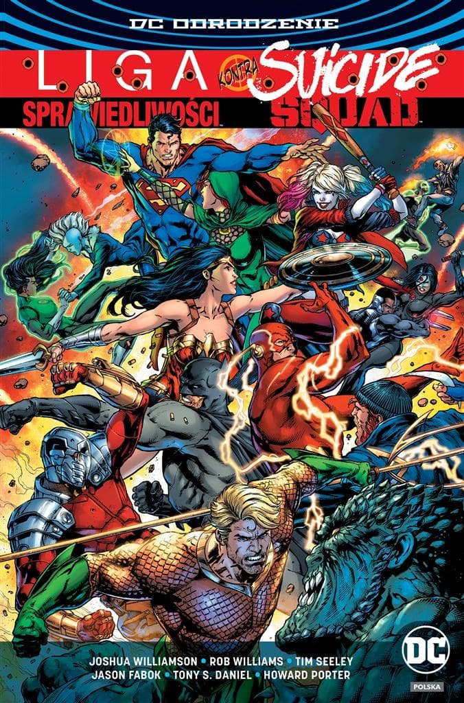Liga Sprawiedliwości kontra Suicide Squad - komiks DC Odrodzenie