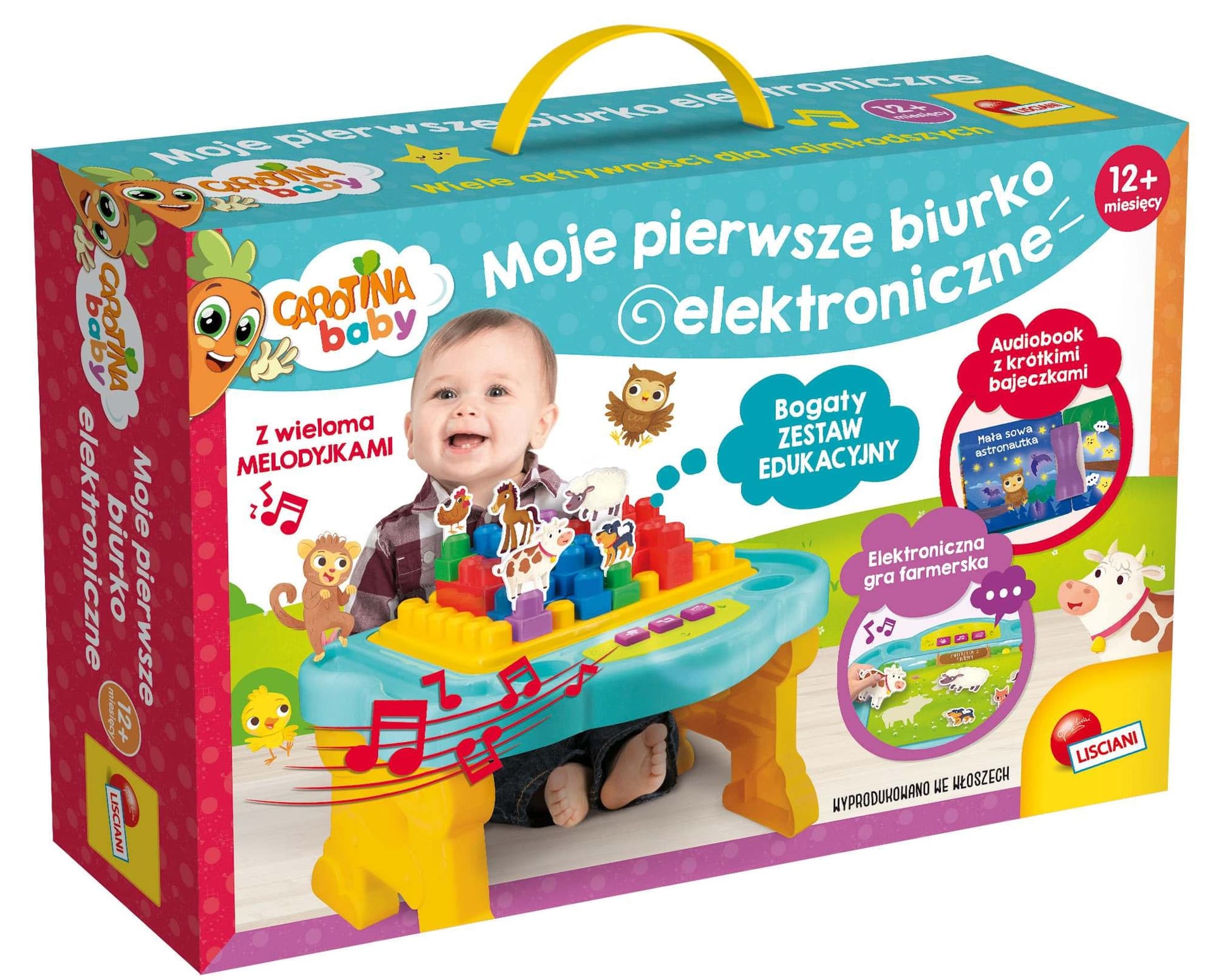 Carotina Baby - Biurko elektroniczne dla najmłodszych