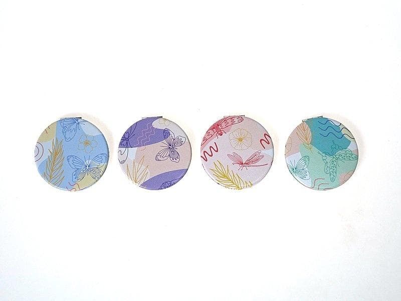 Lusterko dwustronne z motywem motyli