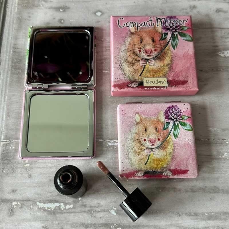 Lusterko kompaktowe w pudełku Chomik Herbert