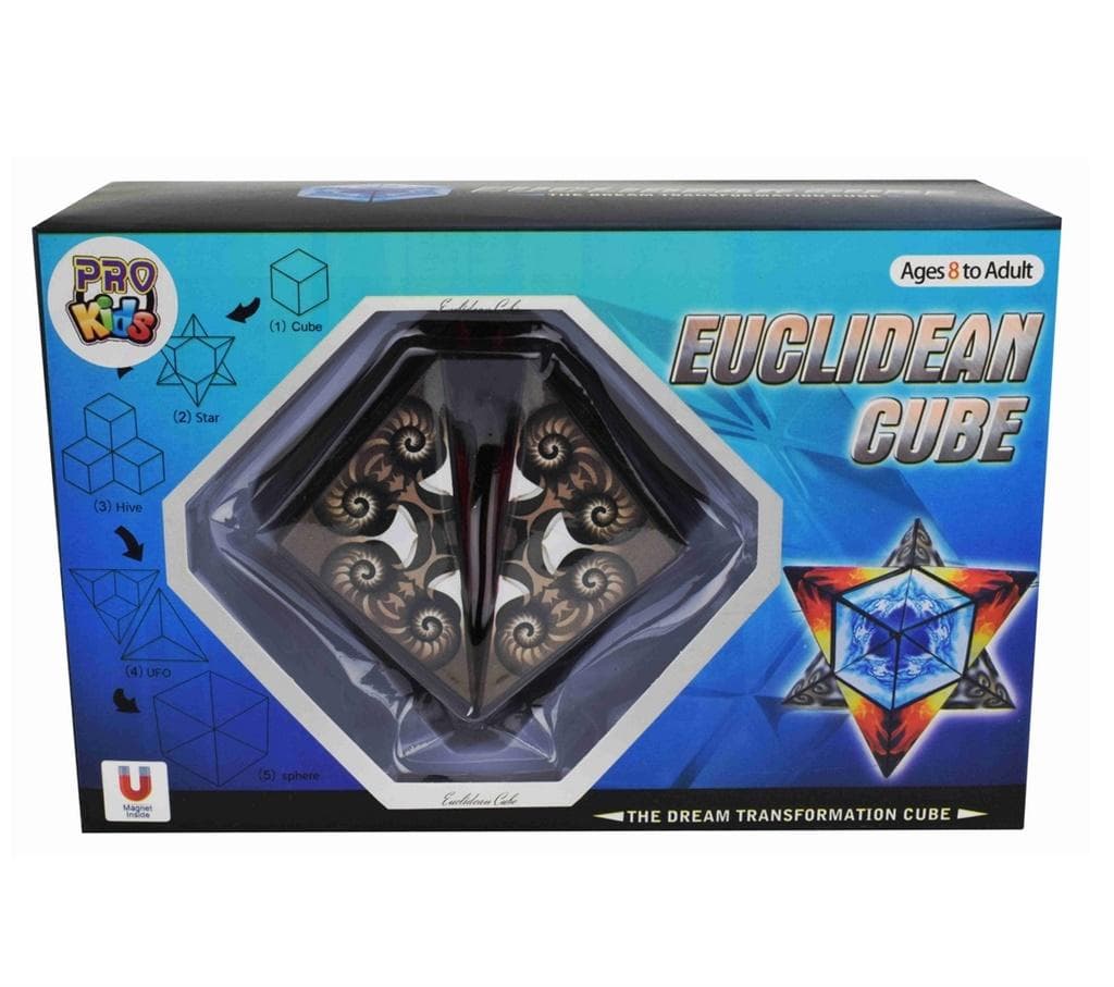 Magiczna kostka edukacyjna rozwijająca wyobraźnię przestrzenną
