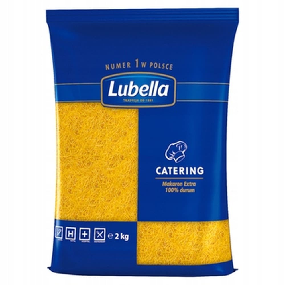 Makaron Lubella Nitka Cięta z pszenicy durum 2 kg