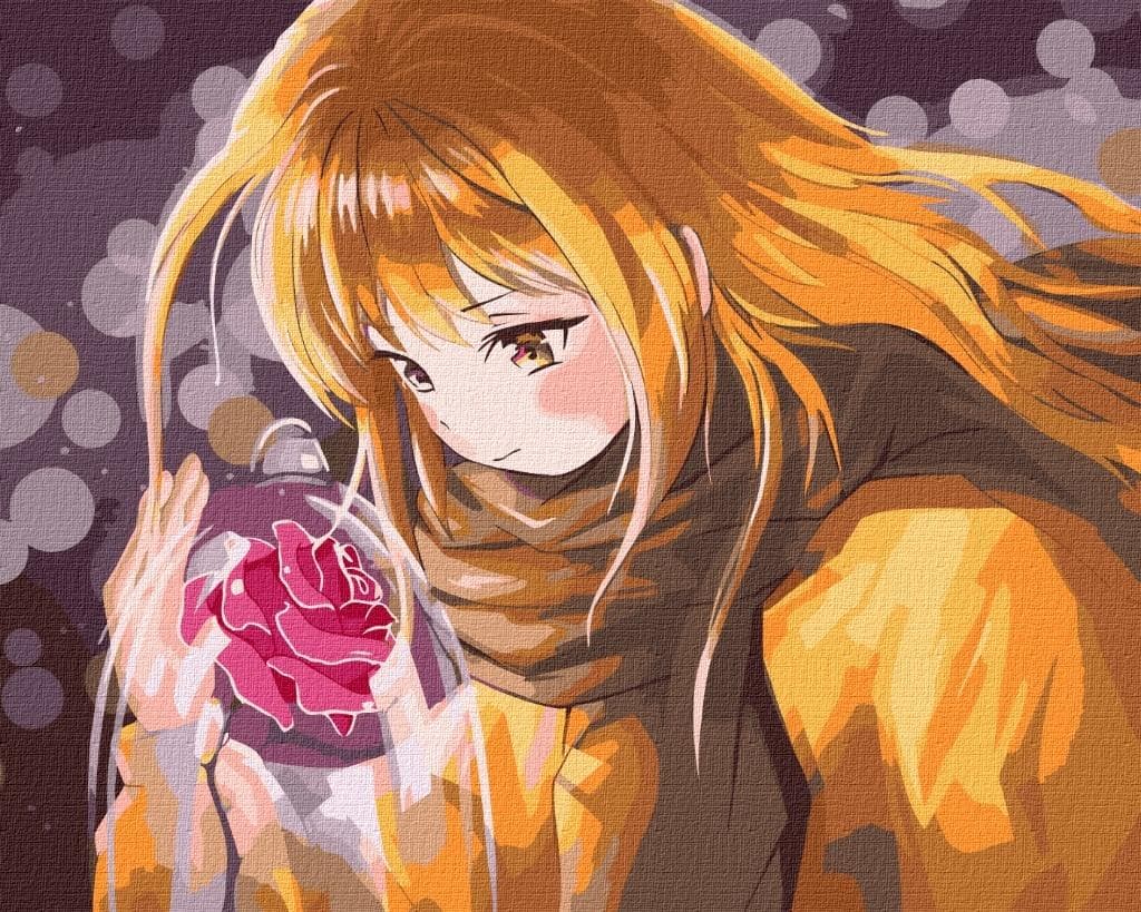 Malowanie po numerach Promień szczęścia 40 x 50 cm