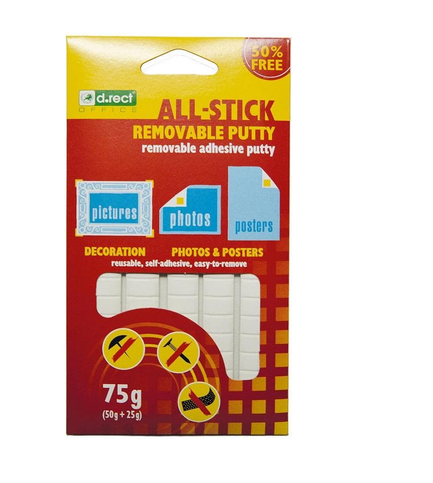 D.RECT All-Stick Masa mocująca wielokrotnego użytku 75g