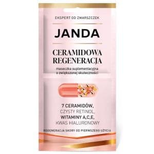 Maseczka do twarzy Janda Ceramidowa Regenerująca 2 x 4 ml