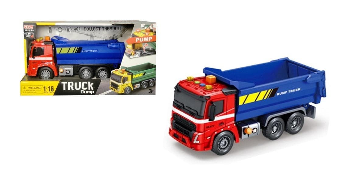 Maszyna budowlana wywrotka dla dzieci od 3 lat