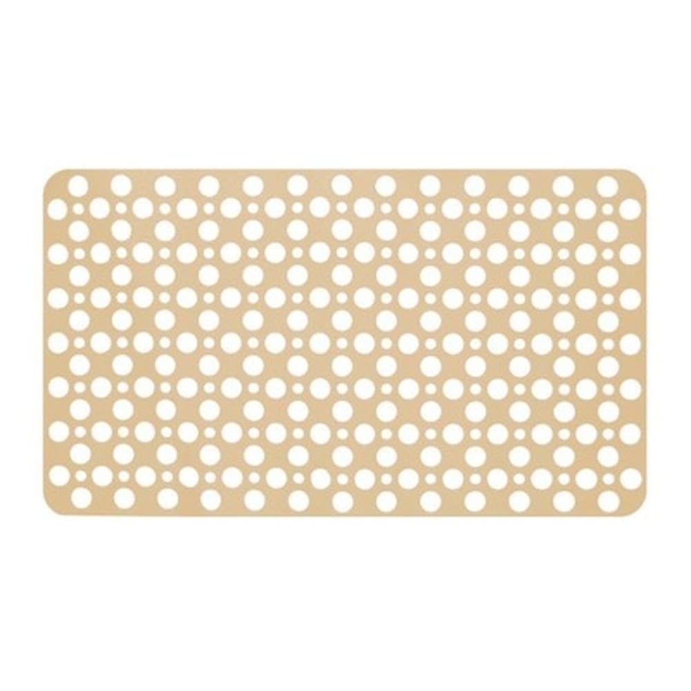 Mata łazienkowa kwadratowa szara antypoślizgowa