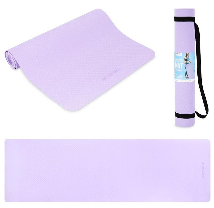 Mata do ćwiczeń fitness, jogi i pilatesu 183 x 61 x 0,4 cm