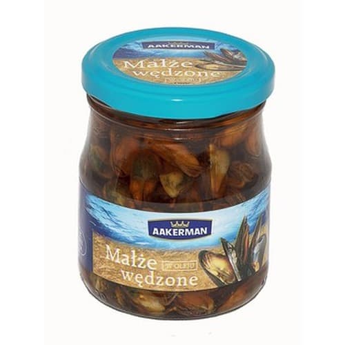 Małże wędzone w oleju 200 g
