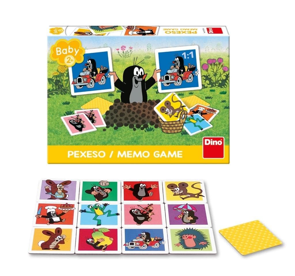 Gra Memory Krecik i Przyjaciele dla dzieci od 2 lat