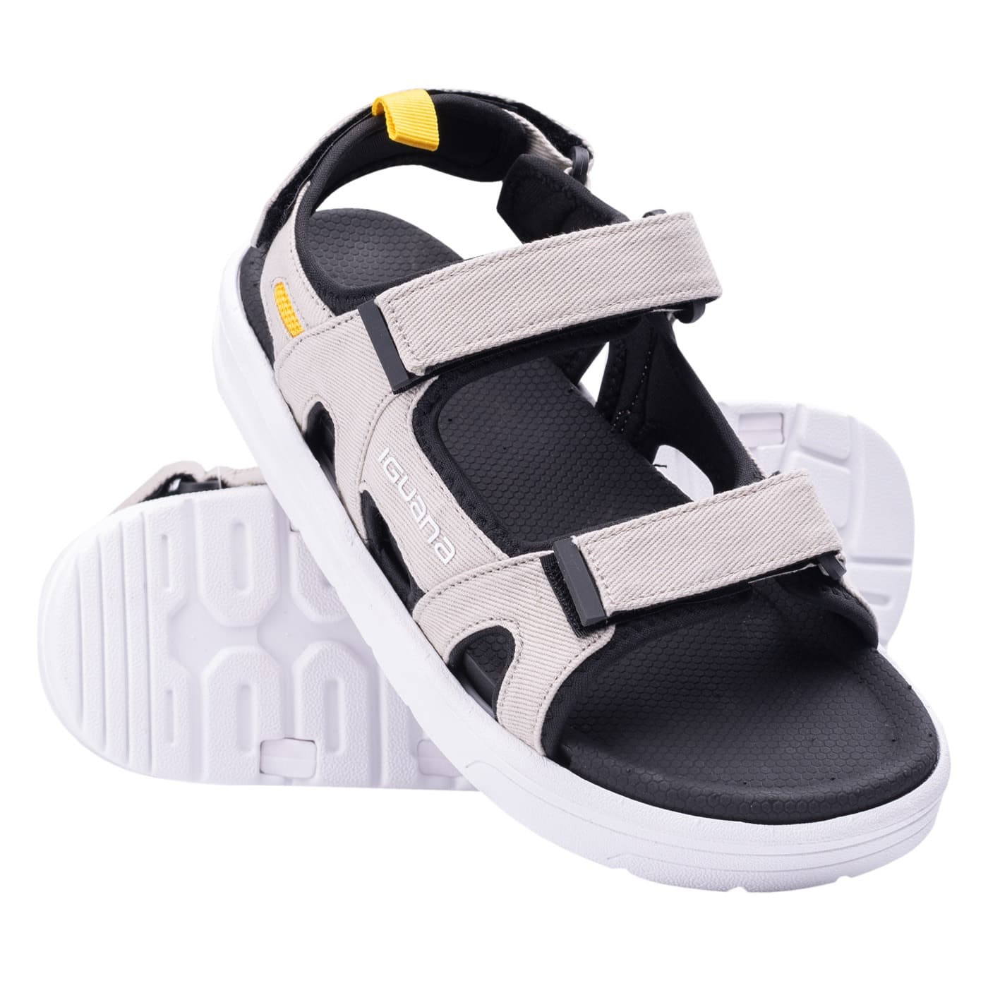 Męskie sandały LEISO wygodne na lato