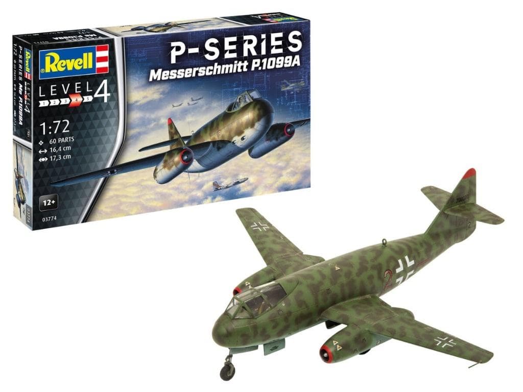 Messerschmitt P.1099A P-Series model samolotu 1:72 Revell