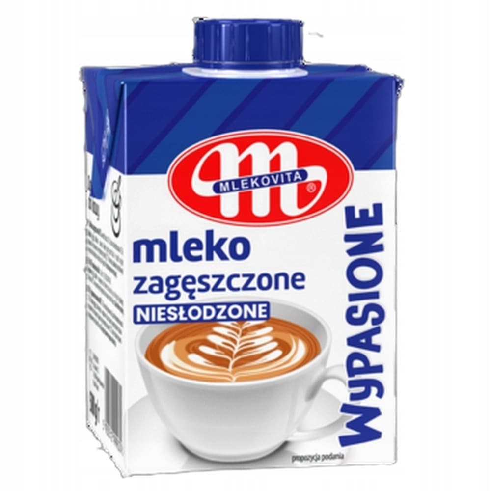 Mleko zagęszczone niesłodzone 4% tłuszczu 500 g