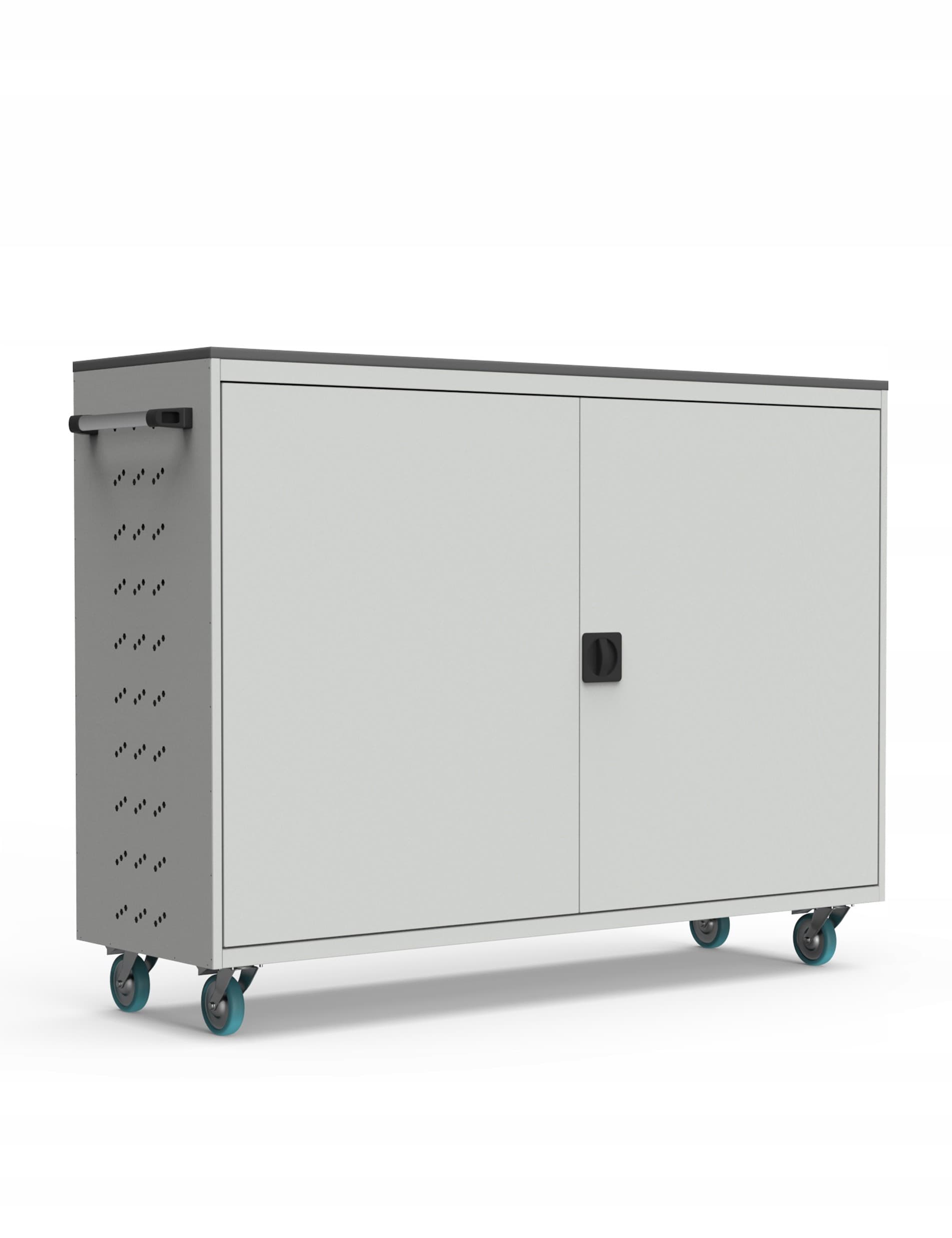 Mobilna szafa do ładowania 30 notebooków i tabletów do 15,6 cala z USB-C