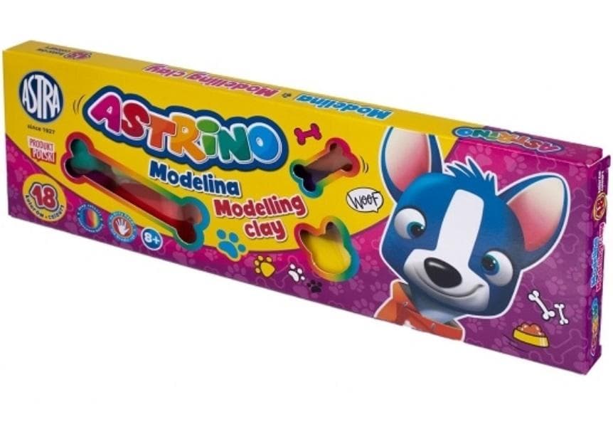Modelina w 18 kolorach marki Astrino ASTRA