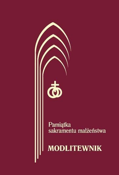 Modlitewnik Pamiątka Sakramentu Małżeństwa Bordo Wydanie 2