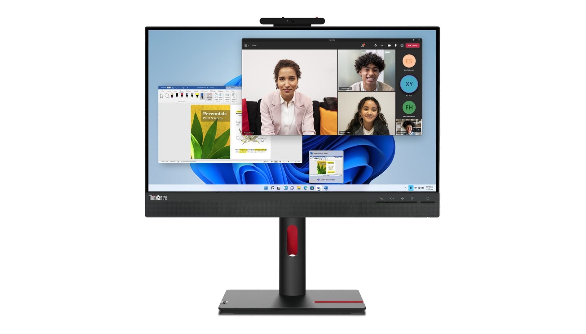 Monitor Lenovo ThinkCentre Tiny-In-One 24 G5 23,8 cala FHD Dotykowy WLED 250 nitów 60 Hz AG HDMI, DP, USB Czarny 3 lata gwarancji