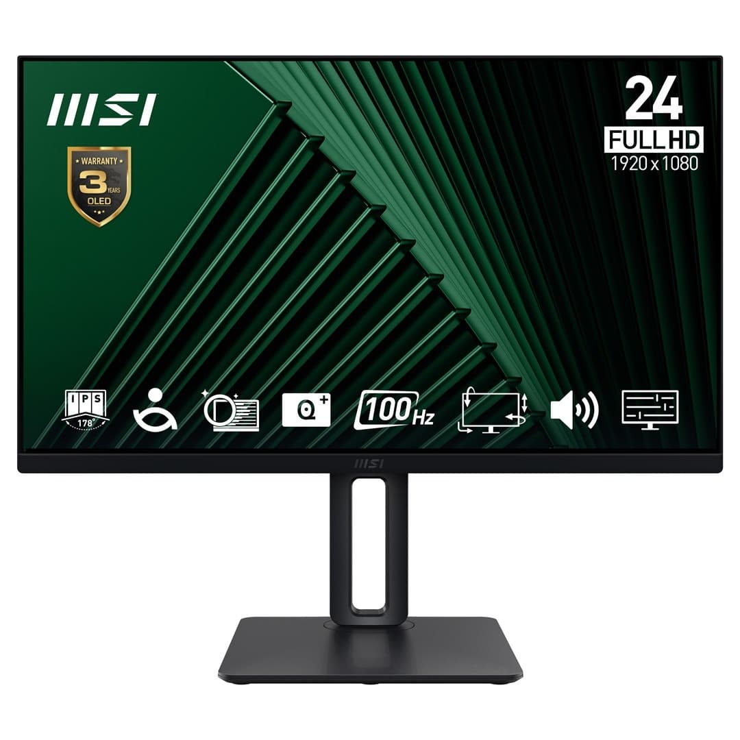 Monitor MSI Pro MP245PG 24 cale IPS FHD HDMI/DP Pivot
