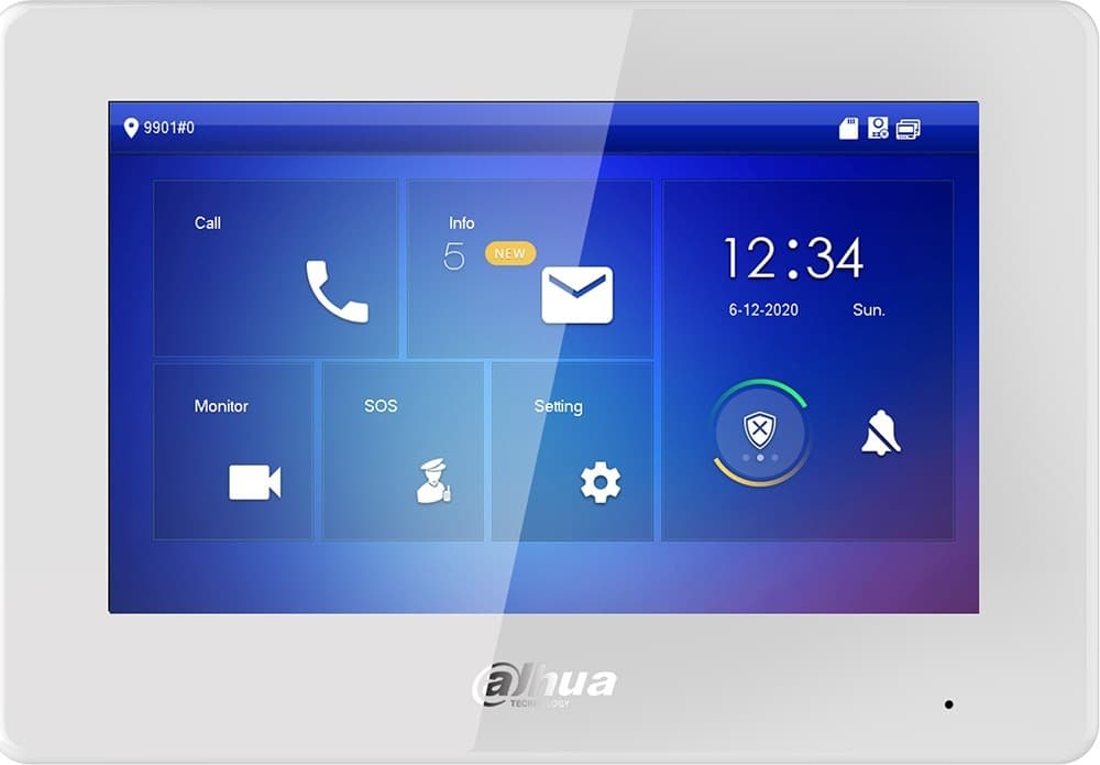 Monitor wideodomofonu Dahua z Wi-Fi