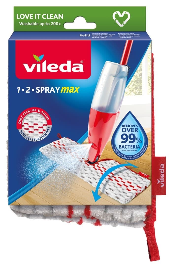 Mop płaski Vileda 1-2 Spray Max z pojemnikiem