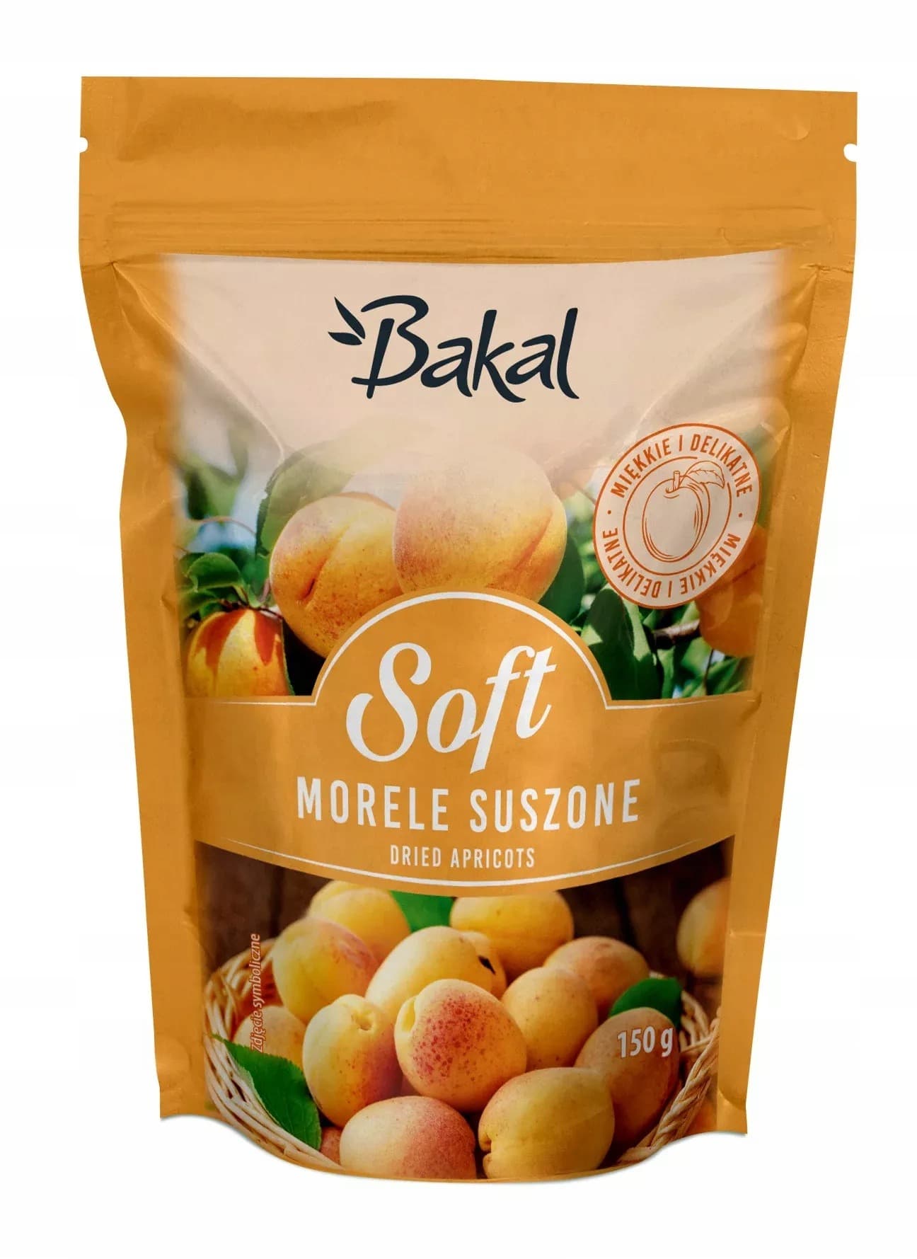Morele naturalne Bakal 600 g suszone bez pestek