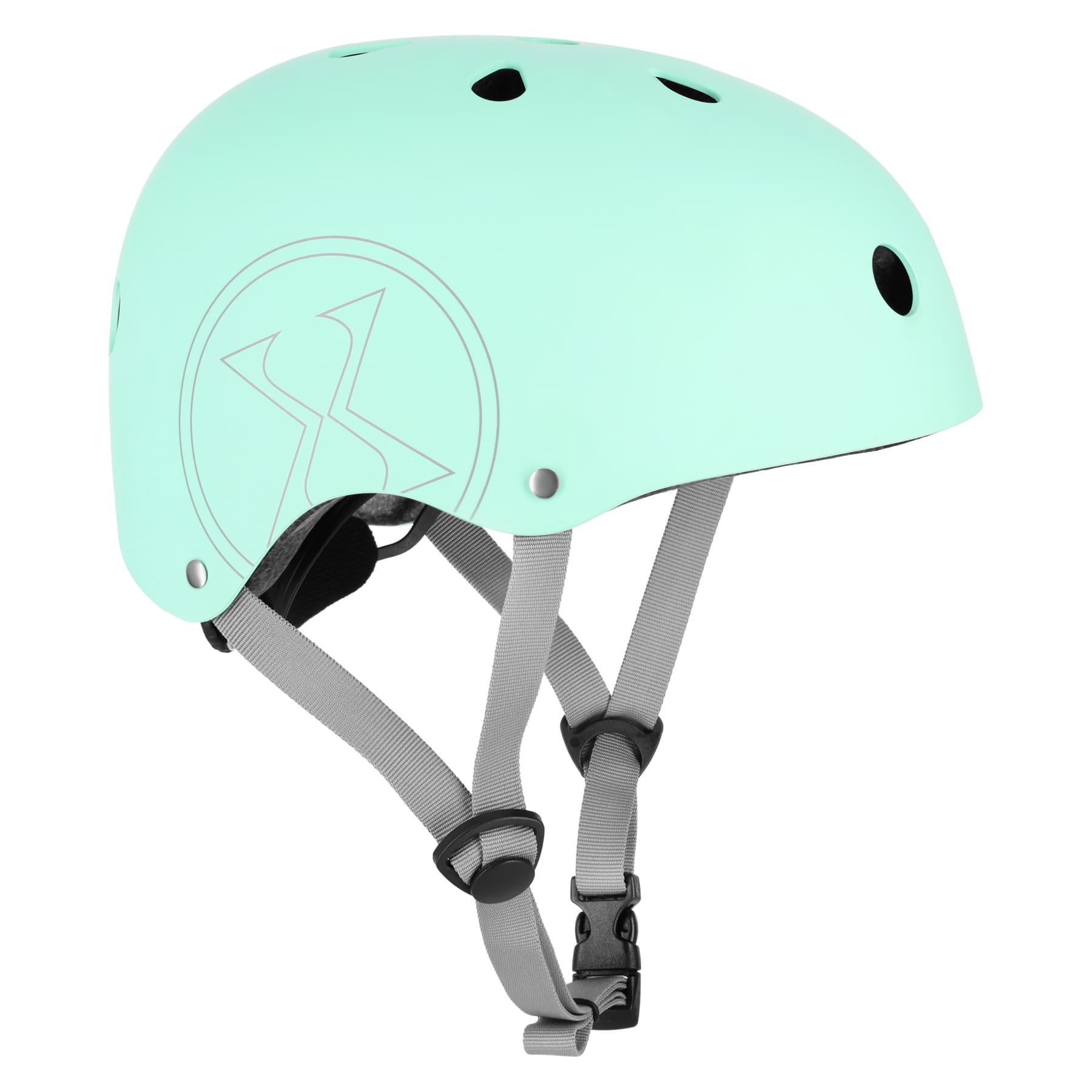 Kask rowerowy miętowy rozmiar M (55-58 cm) Nils Extreme