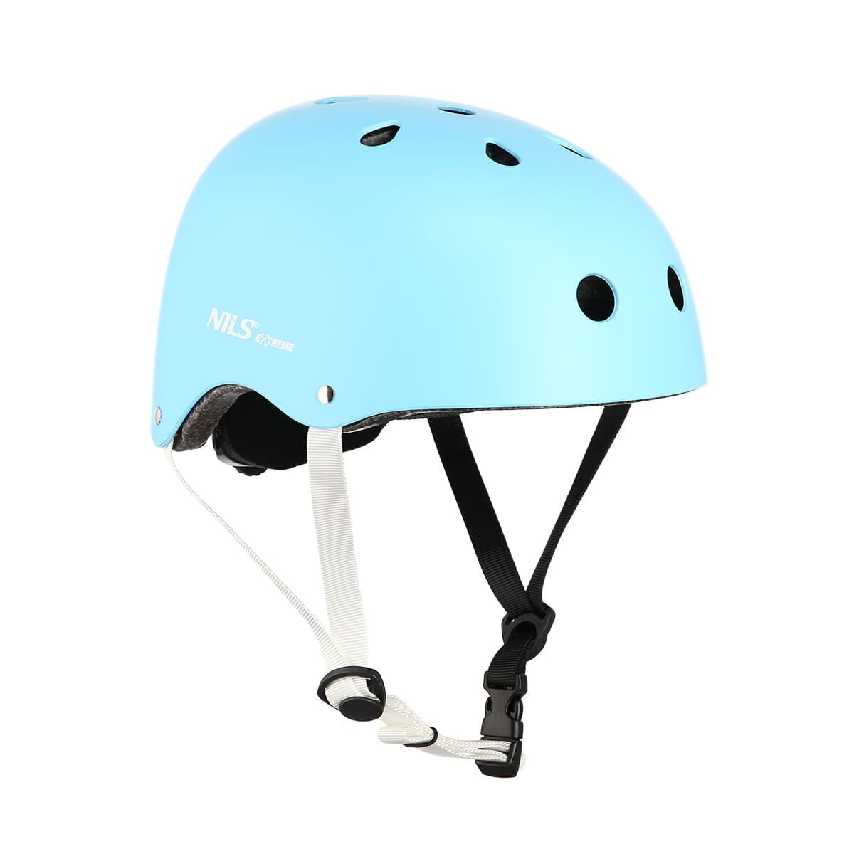 Kask rowerowy MTW001 Nils Extreme niebieski rozmiar XS 48-52 cm