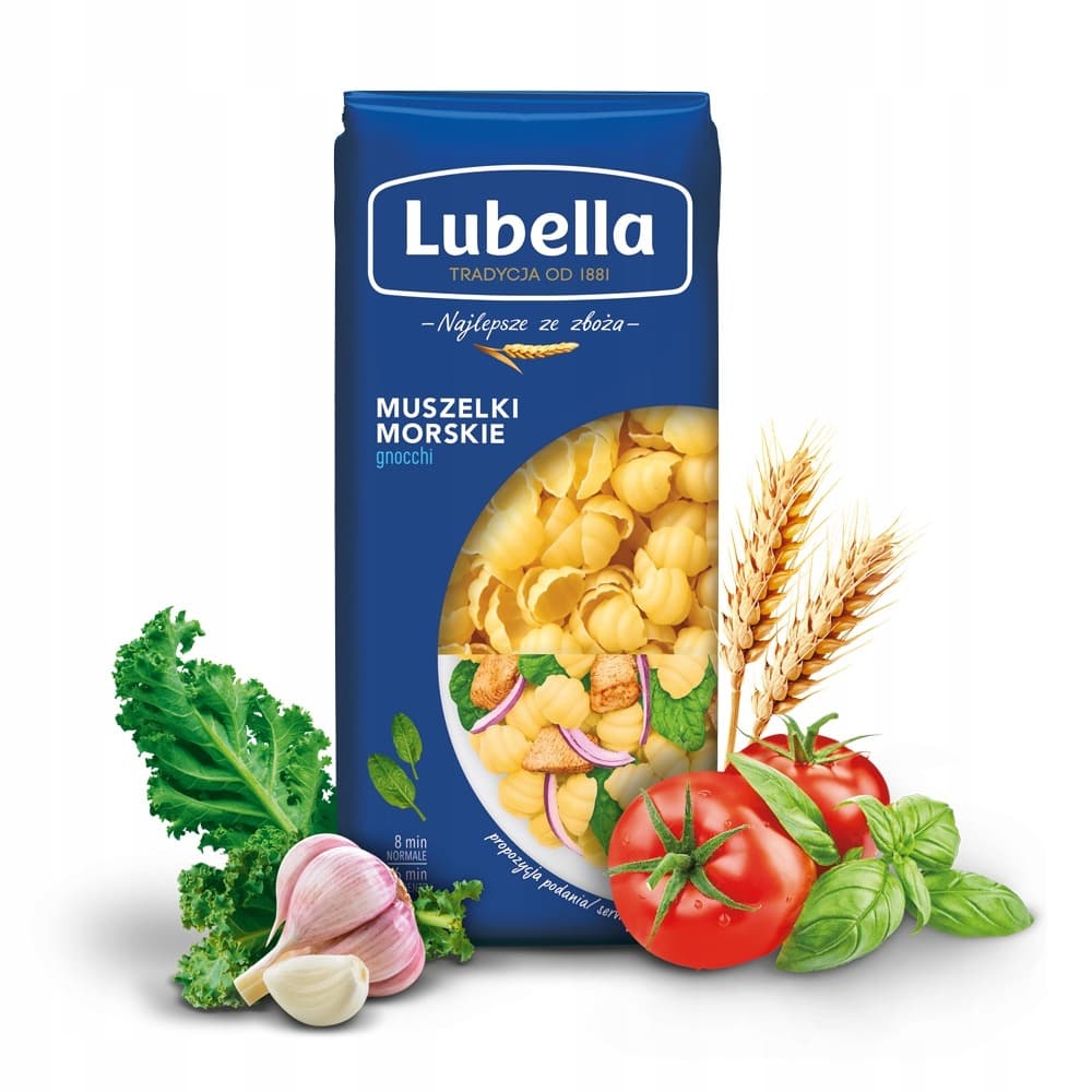 Muszelki morskie Lubella z pszenicy durum 400 g