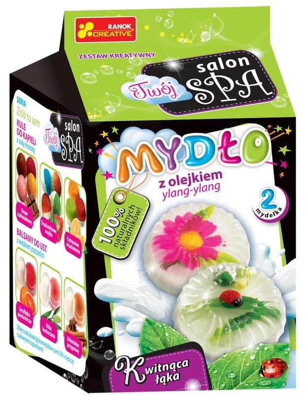 Zestaw do tworzenia mydła z olejkiem ylang-ylang kwitnąca łąka