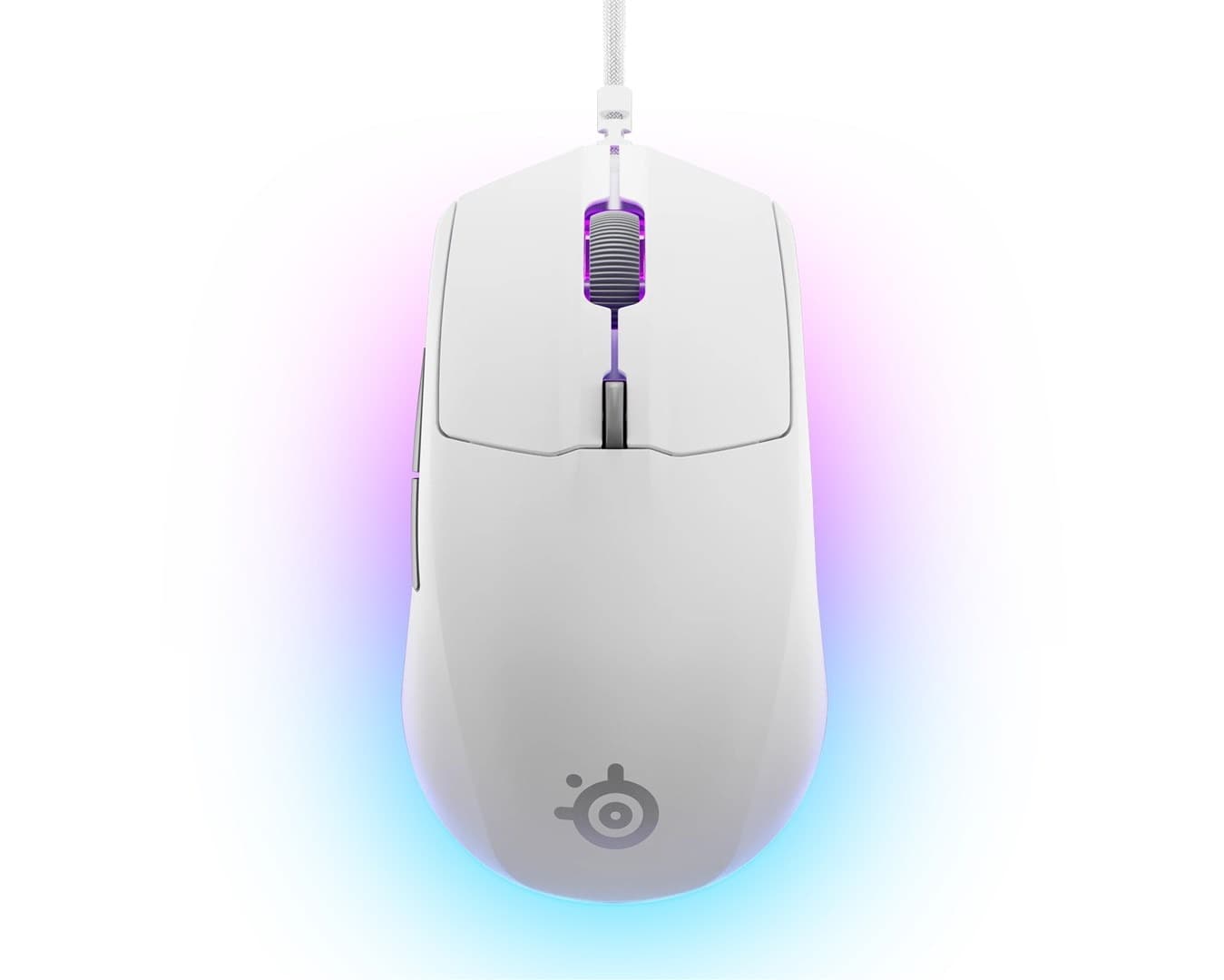 Mysz optyczna SteelSeries Rival 3 Gen 2 - Biała
