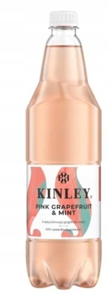Napój gazowany Kinley Grapefruit i Mięta 1L
